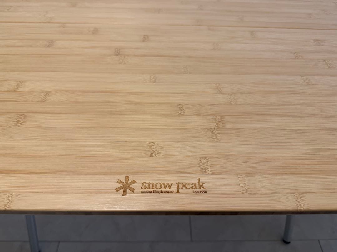 peak ワンアクションテーブル ロング 竹
