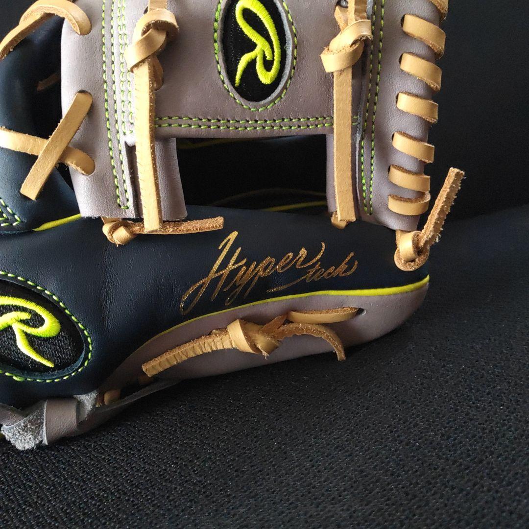 カトウノ様　美品　Rawlings Hyper tech グローブ ネイビー