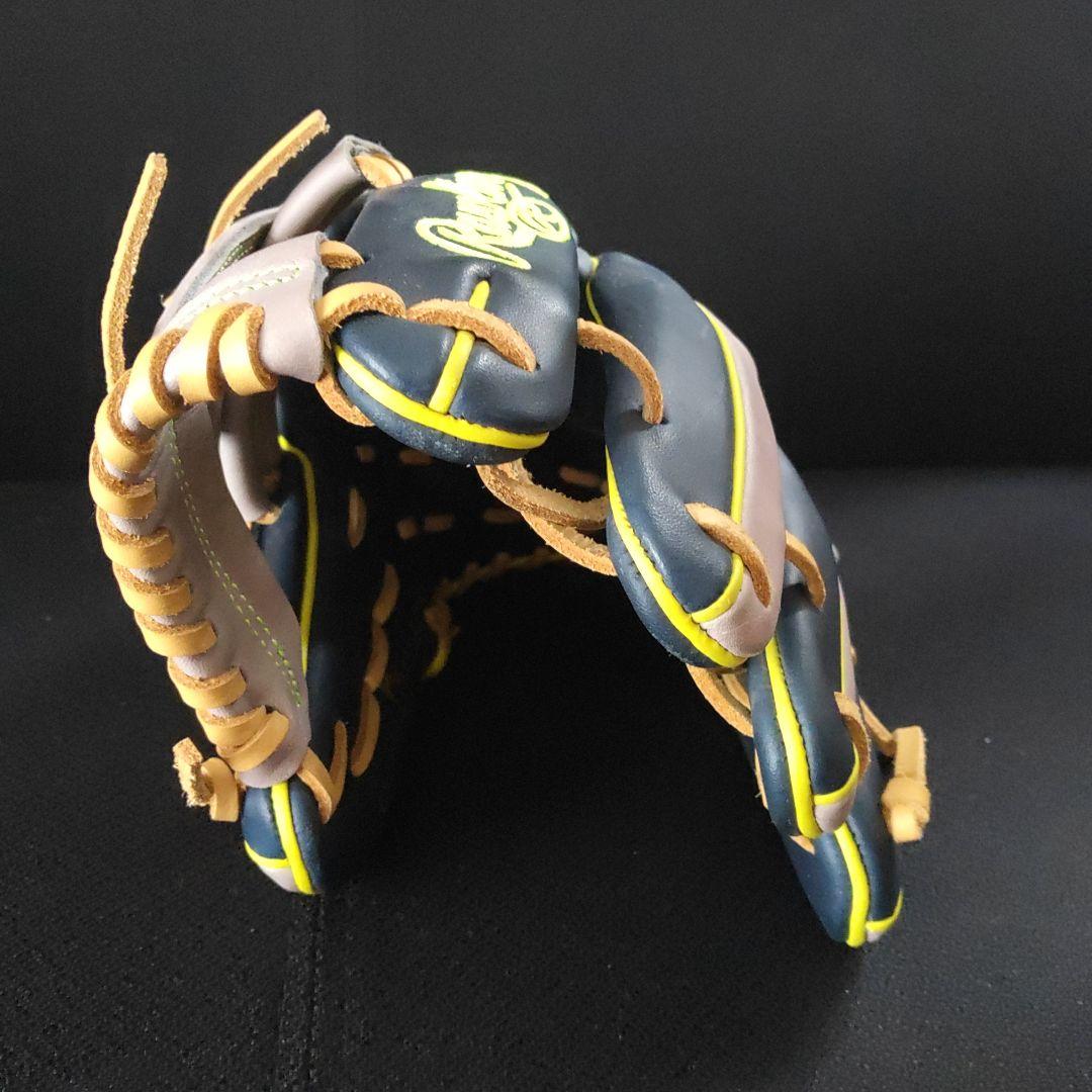 カトウノ様　美品　Rawlings Hyper tech グローブ ネイビー
