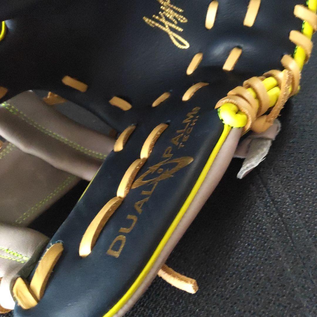 カトウノ様　美品　Rawlings Hyper tech グローブ ネイビー