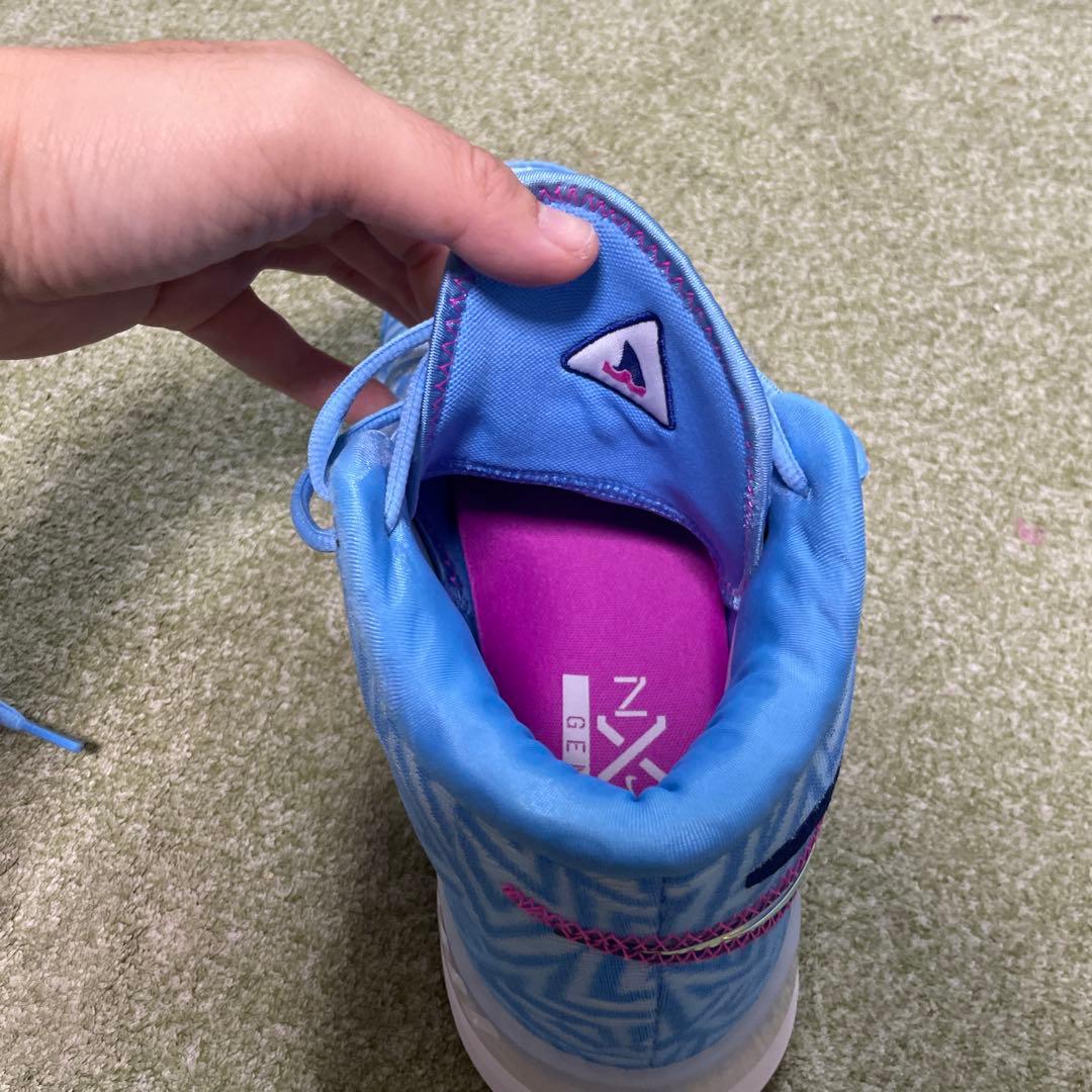 ナイキNIKEバッシュレブロン NXXTジーニサス EPライトブルー28.0cm