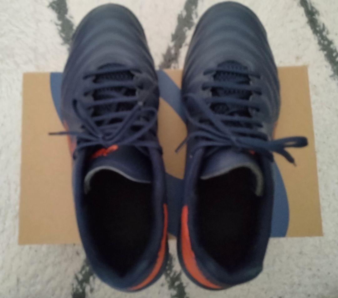 ASICS CALCITRU フットサルシューズ ネイビー/オレンジ