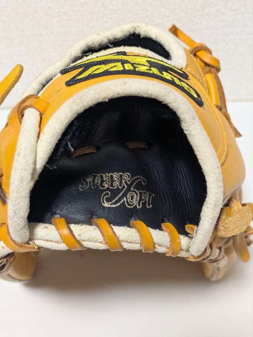 ミズノプロ 内野手用グローブ 旧ロゴ サイズ8 軟式