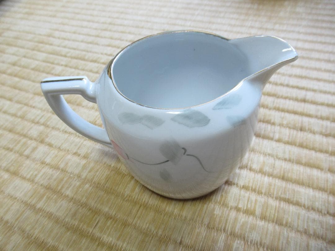◆美品 大正時代◆オールドノリタケ アメリカ向け『りんごの花と金彩』ティーセット
