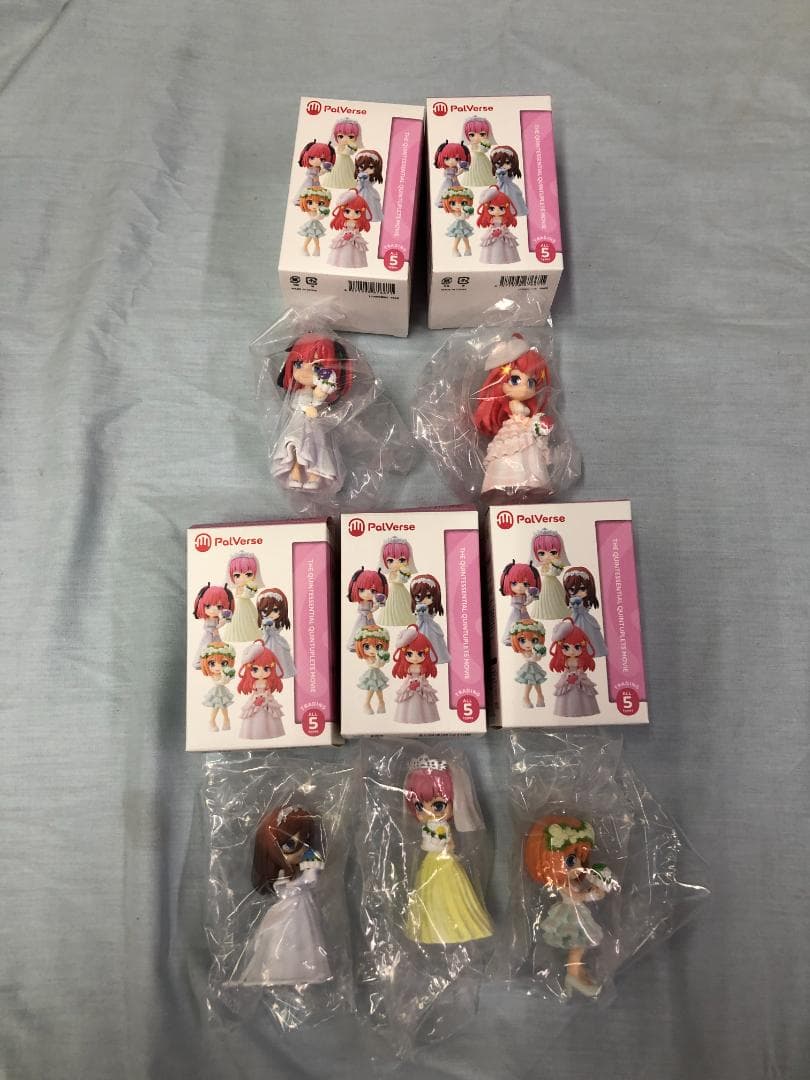 未開封品 PalVerse 映画 五等分の花嫁 5種セット 中野一花 中野二乃等