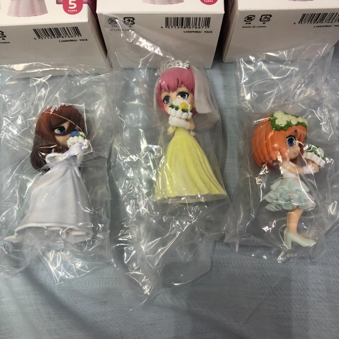 未開封品 PalVerse 映画 五等分の花嫁 5種セット 中野一花 中野二乃等