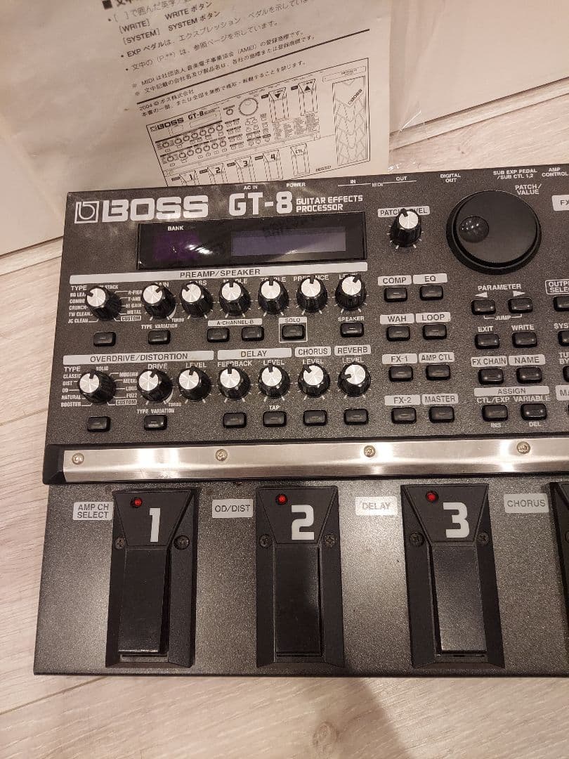 BOSS マルチエフェクター GT-8