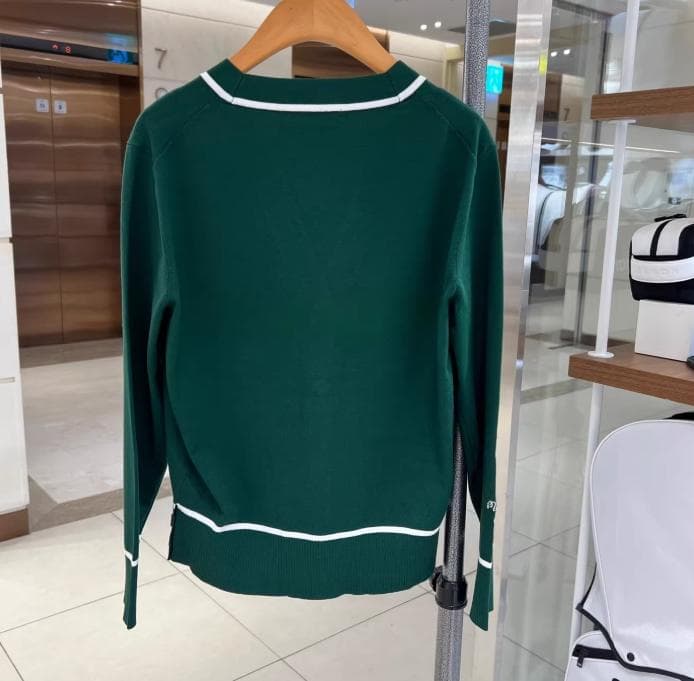 Malbon Golf レディース ニットップス長袖春秋新作 シンプル万能美品✨