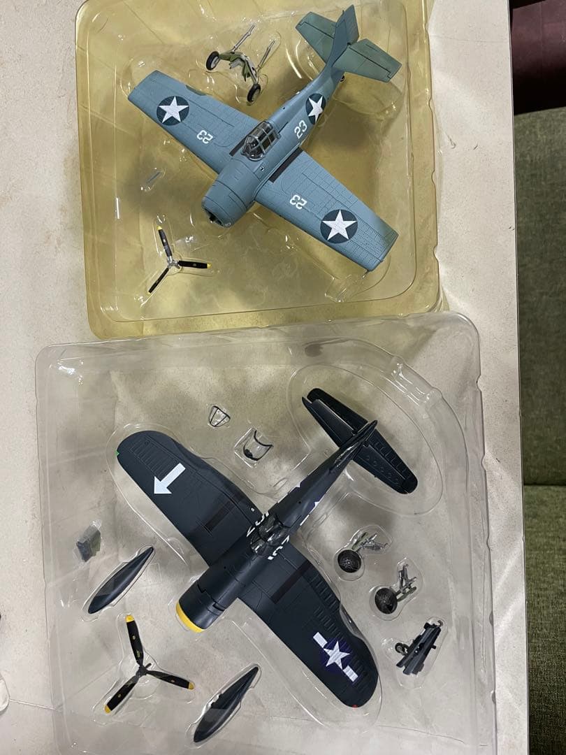 その他 DRAGON 1/72 F4U CORSAIR, F4F WILDCAT