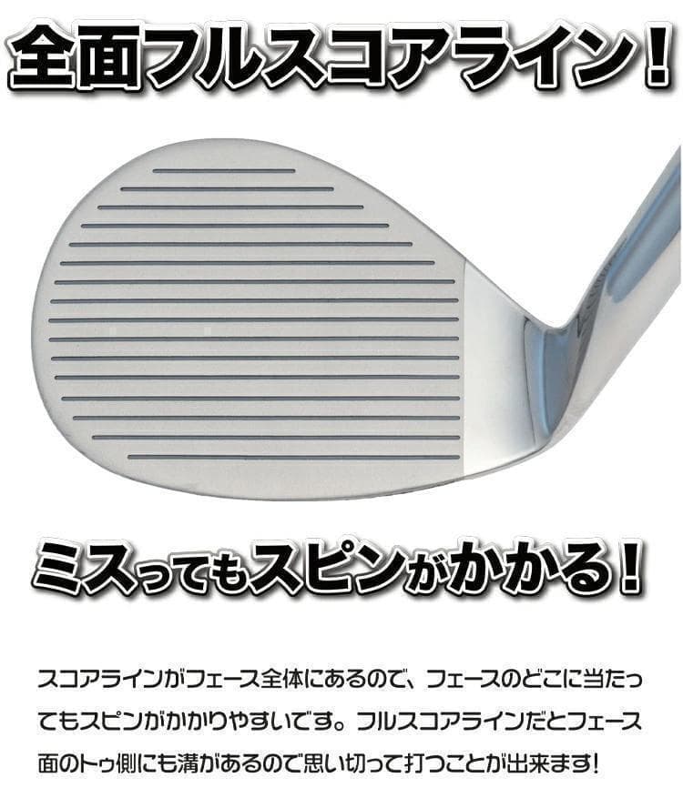 新品 Woss ウォズ 鬼砂 バンカーウェッジ 62° スチール