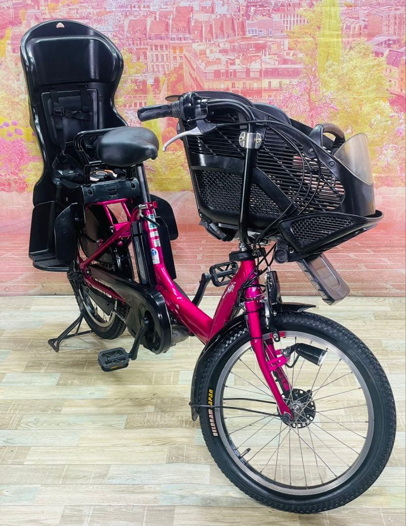 ZK3371 電動自転車 ヤマハ パスキス 子供乗せ 20インチ 送料無料