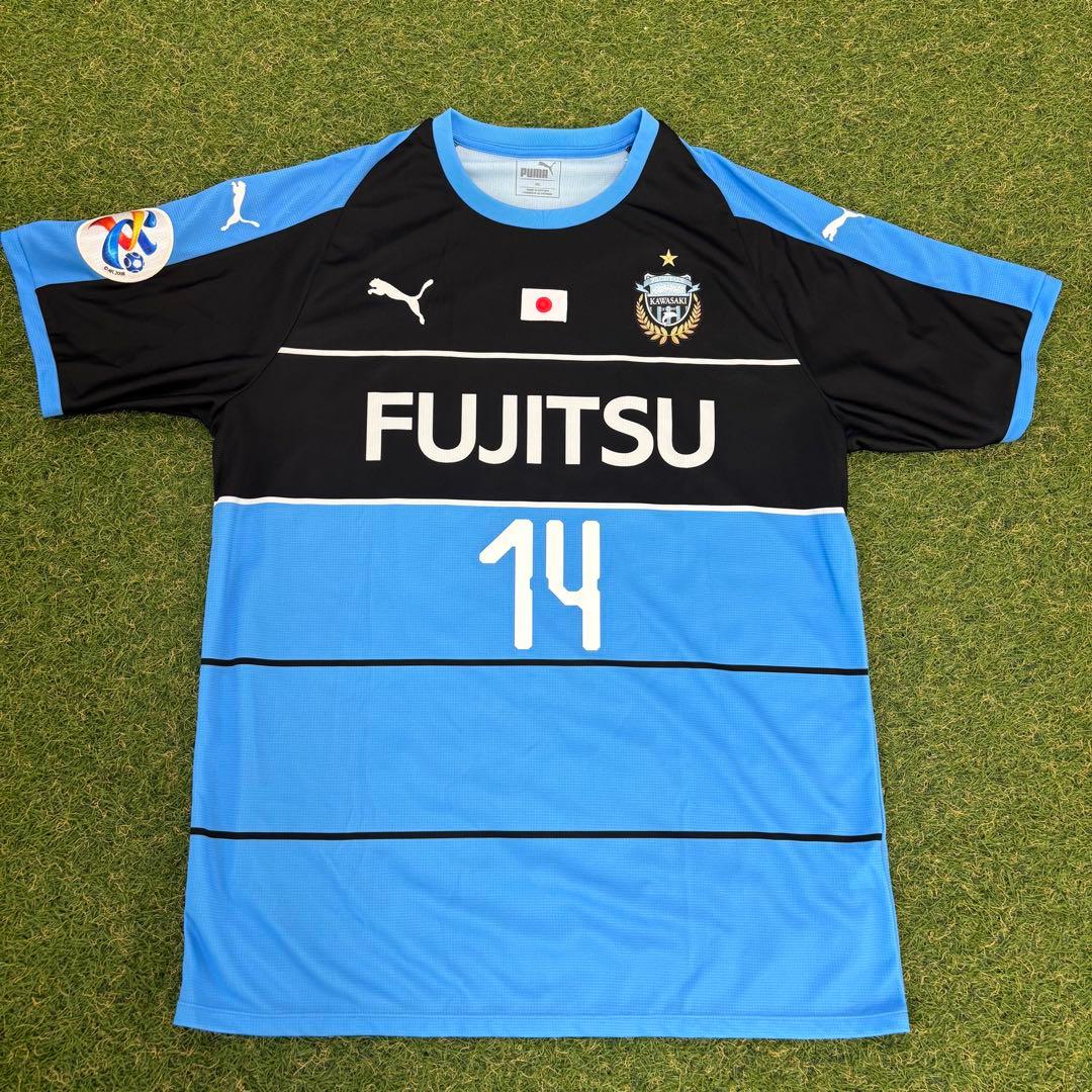 【即日発送 極美品】2018 川崎フロンターレ ACLユニフォーム 中村憲剛