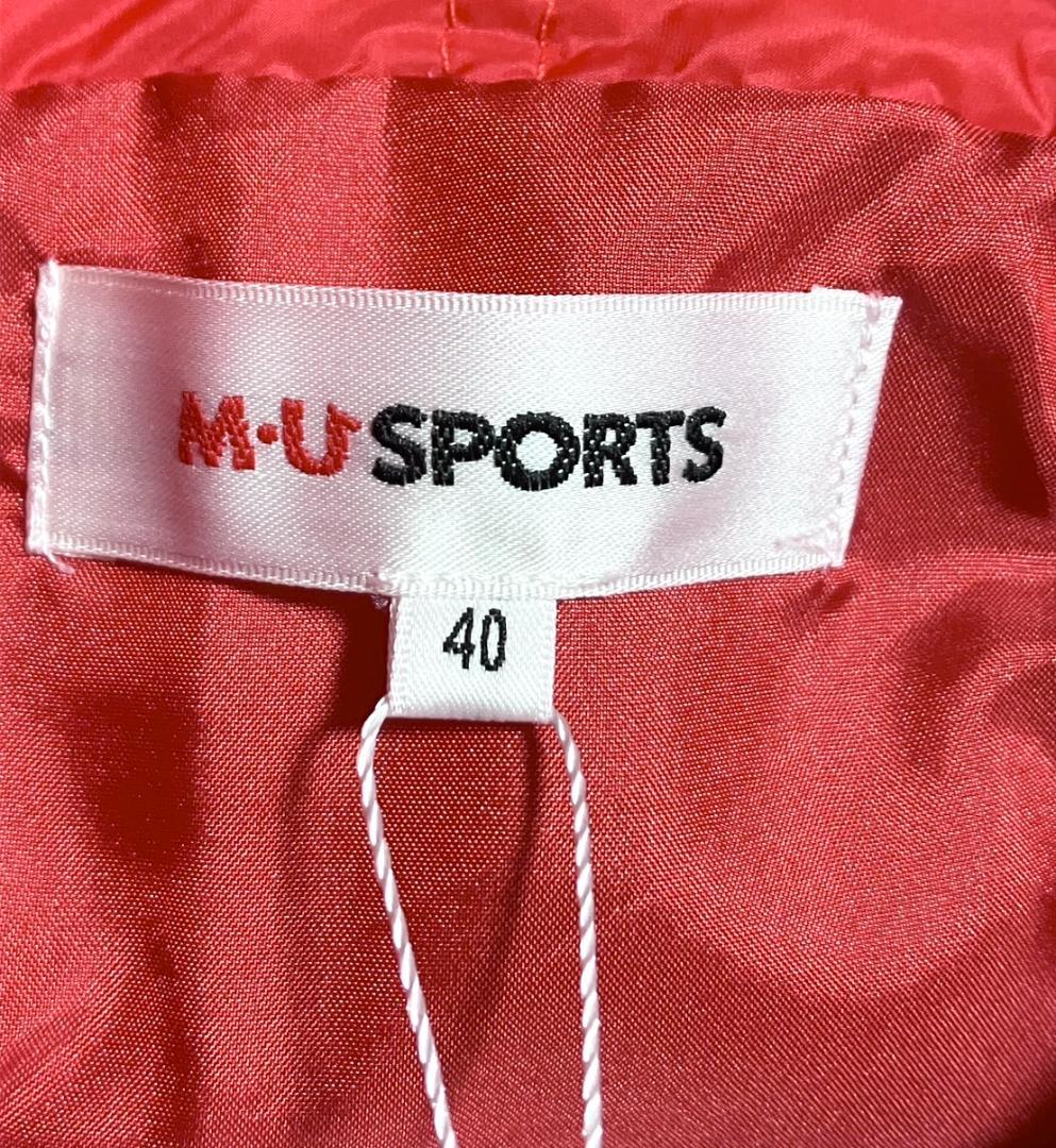 【早い者勝ち✨】新品 M.U エムユースポーツ レディース 中綿ジャケット 40