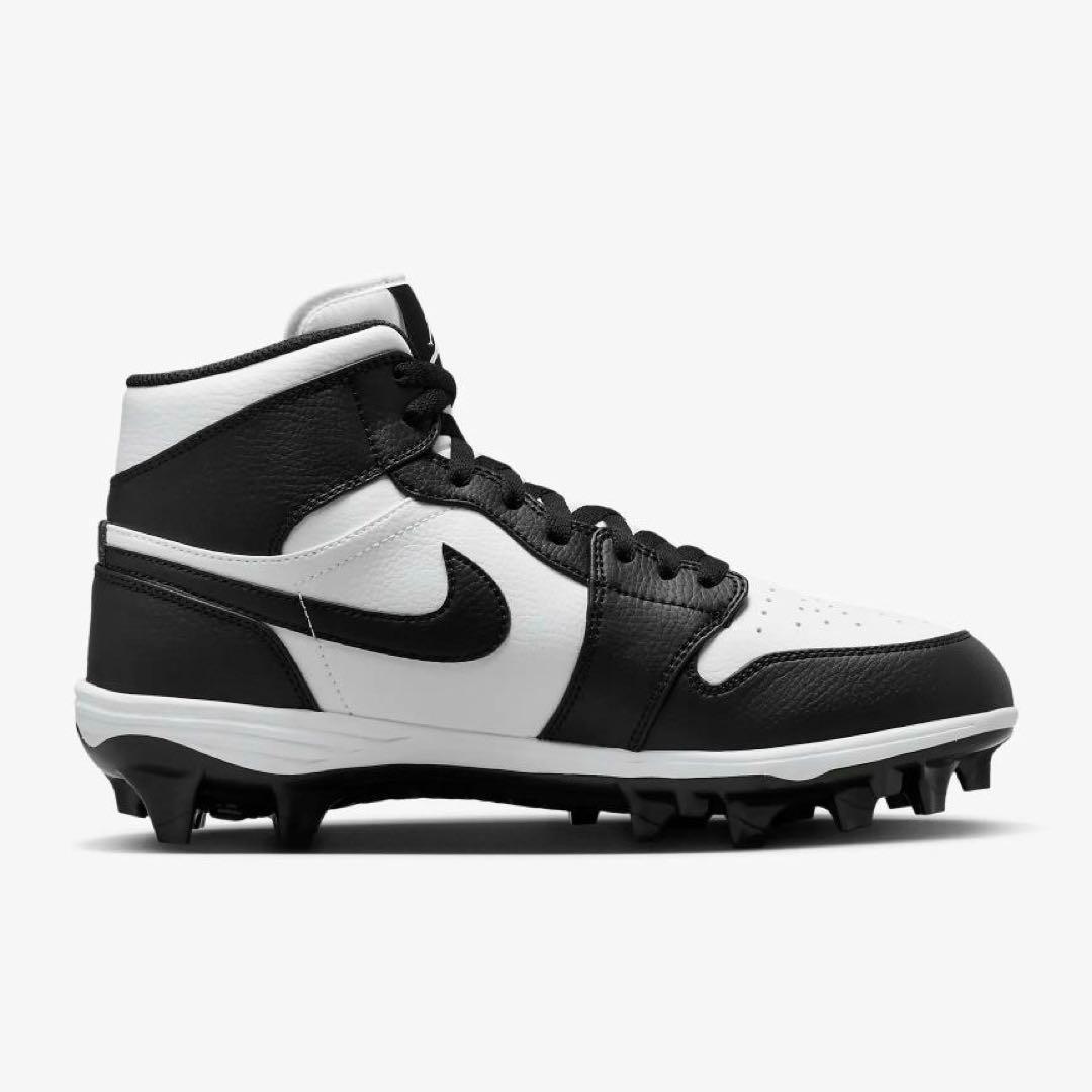 Jordan 1 Mid TD Panda　アメフト スパイク 27.5cm　E