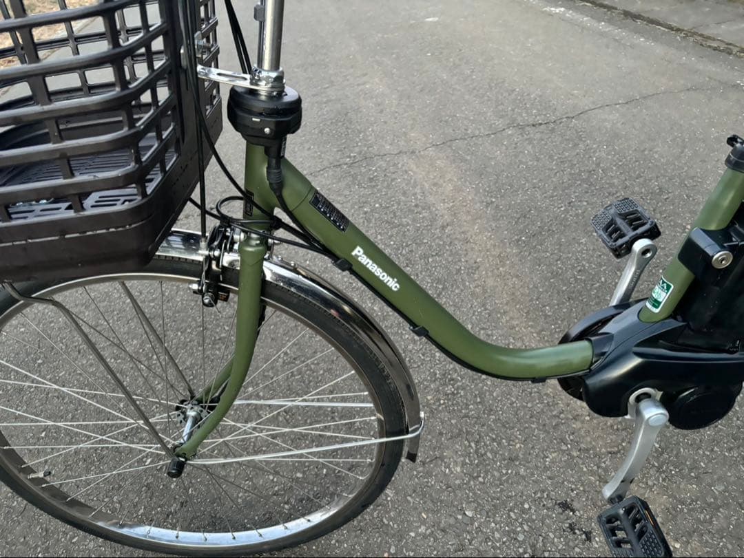 電動アシスト自転車Panasonic パナソニックビビDX室保管自転車　新古品