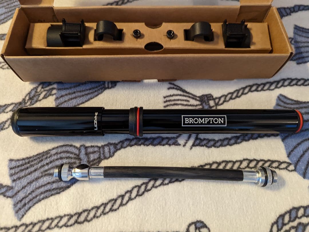 【新品未使用】BROMPTON LEZYNE ブロンプトン　携帯ポンプ
