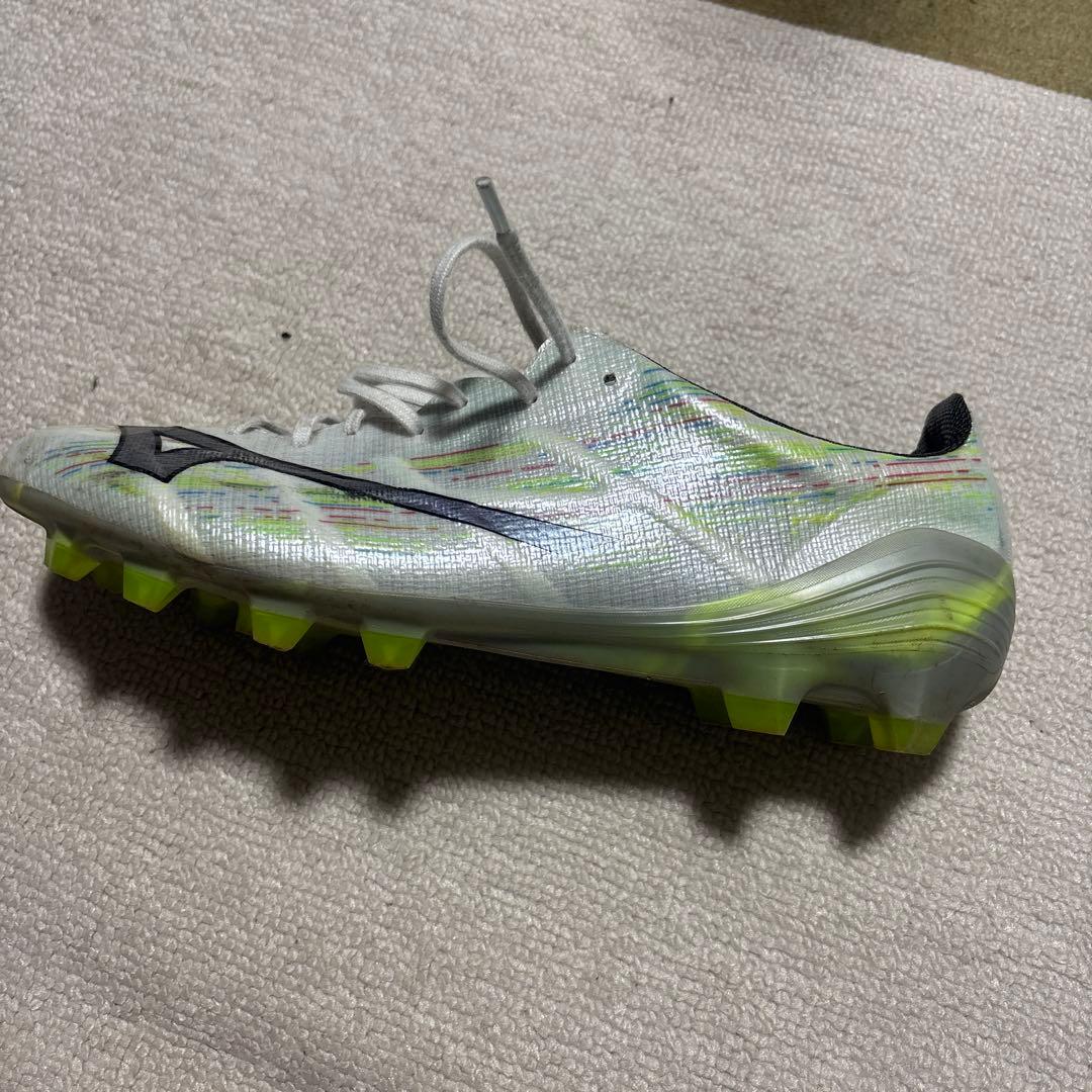 Mizuno サッカーシューズ スパイク ホワイト/グリーン