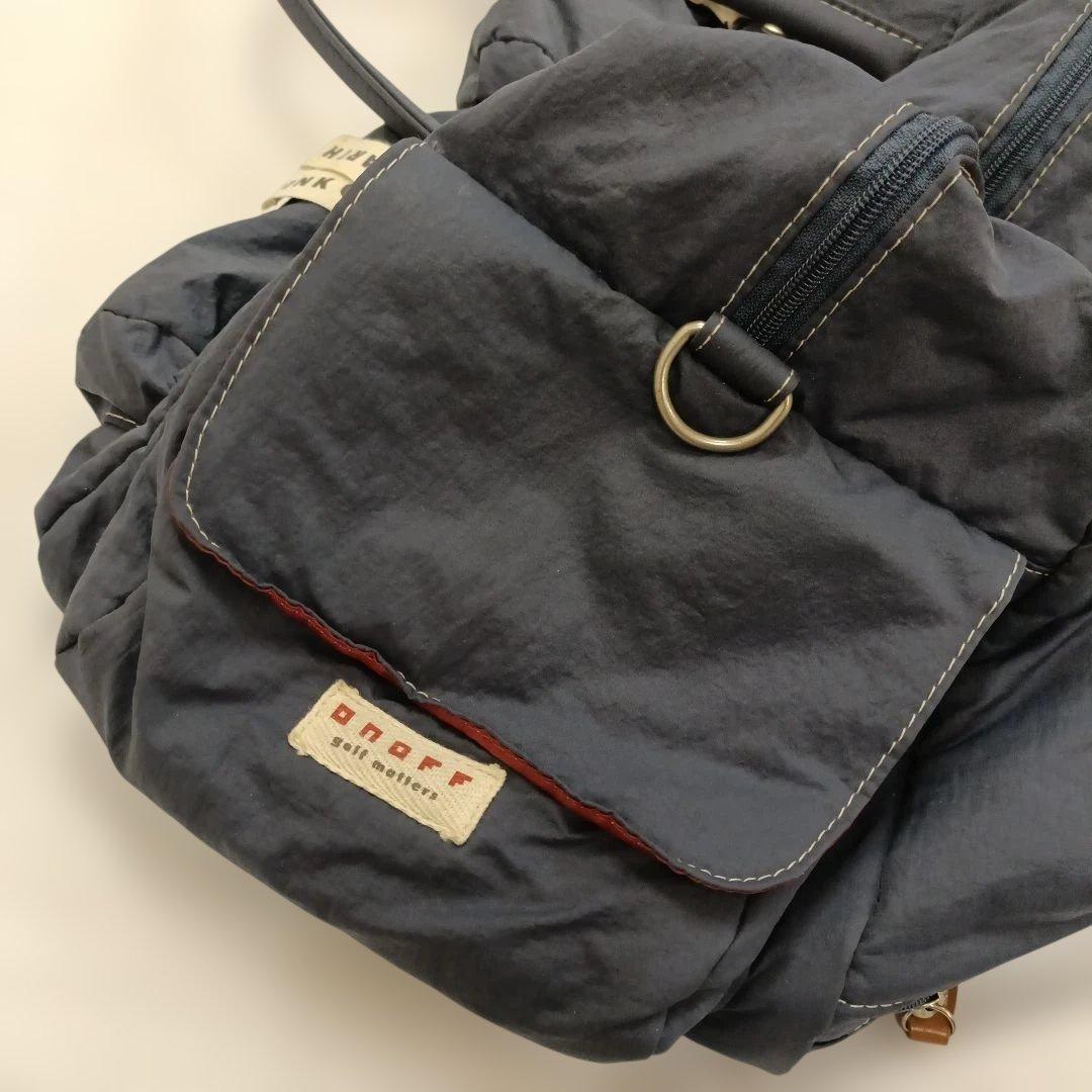 美品 ONOFF オノフ レディース ゴルフ ボストンバッグ