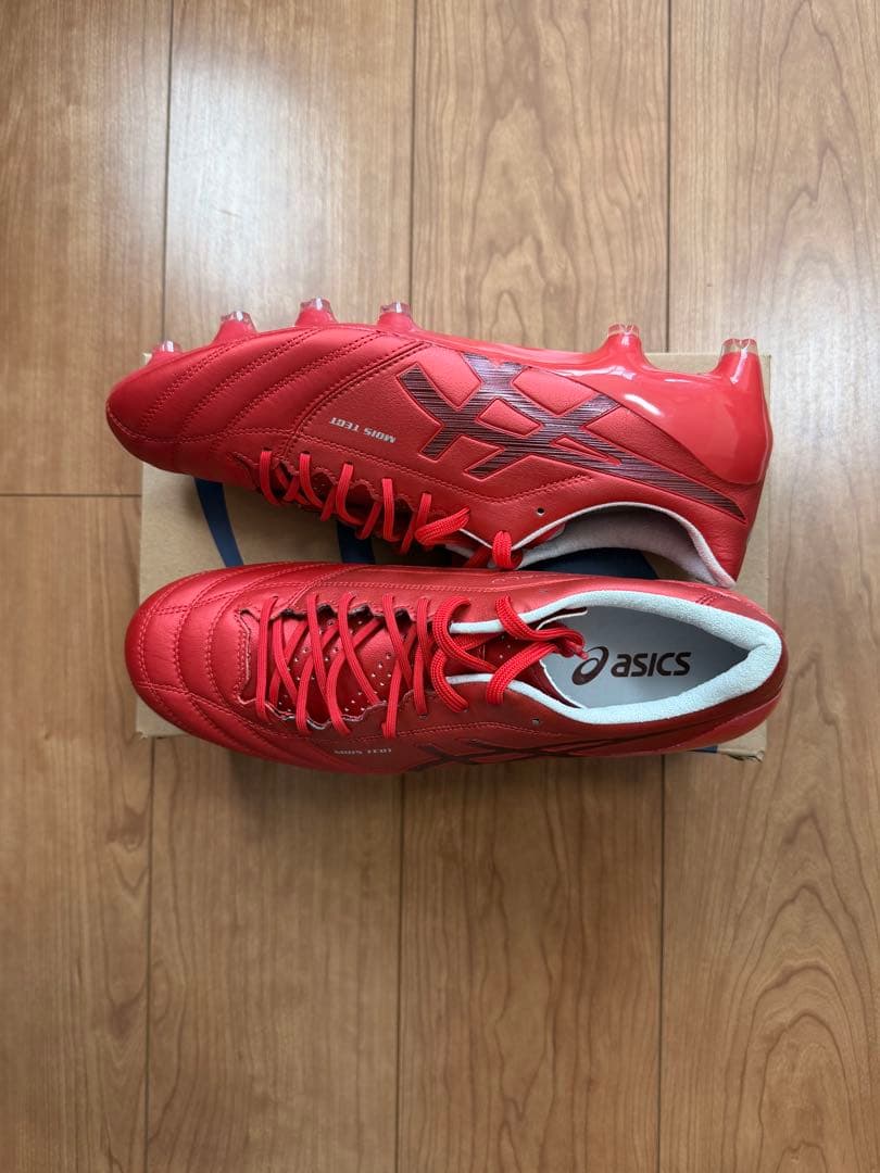 【新品未使用】 asics GEL-TACTIC 赤 スパイクシューズ27.0