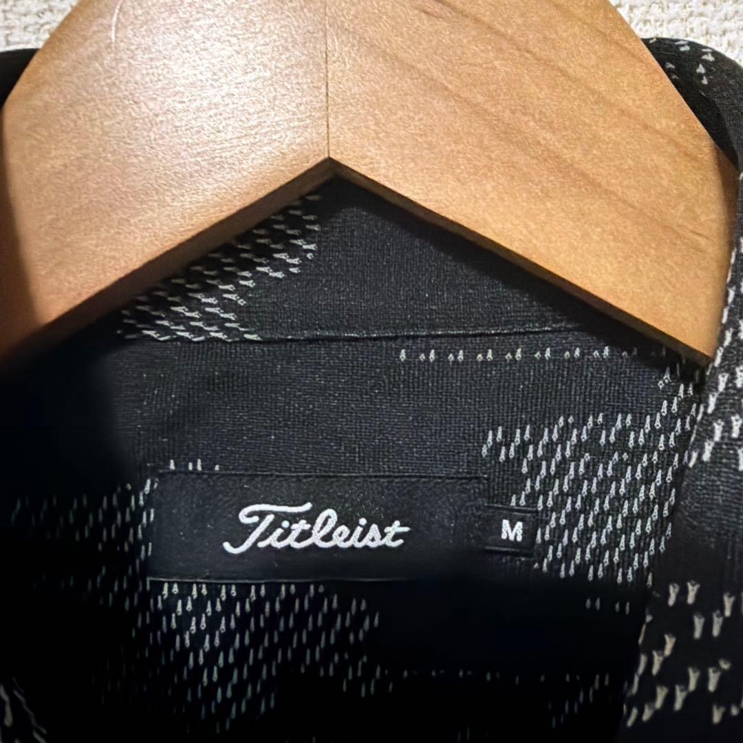 Titleist (タイトリスト) カモフラージュ メッシュジャカード シャツ