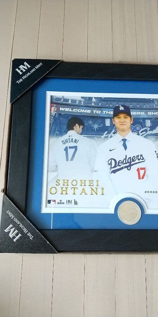 大谷翔平選手 ドジャース入団 記念フォトフレーム限定5000個　ラスト１点