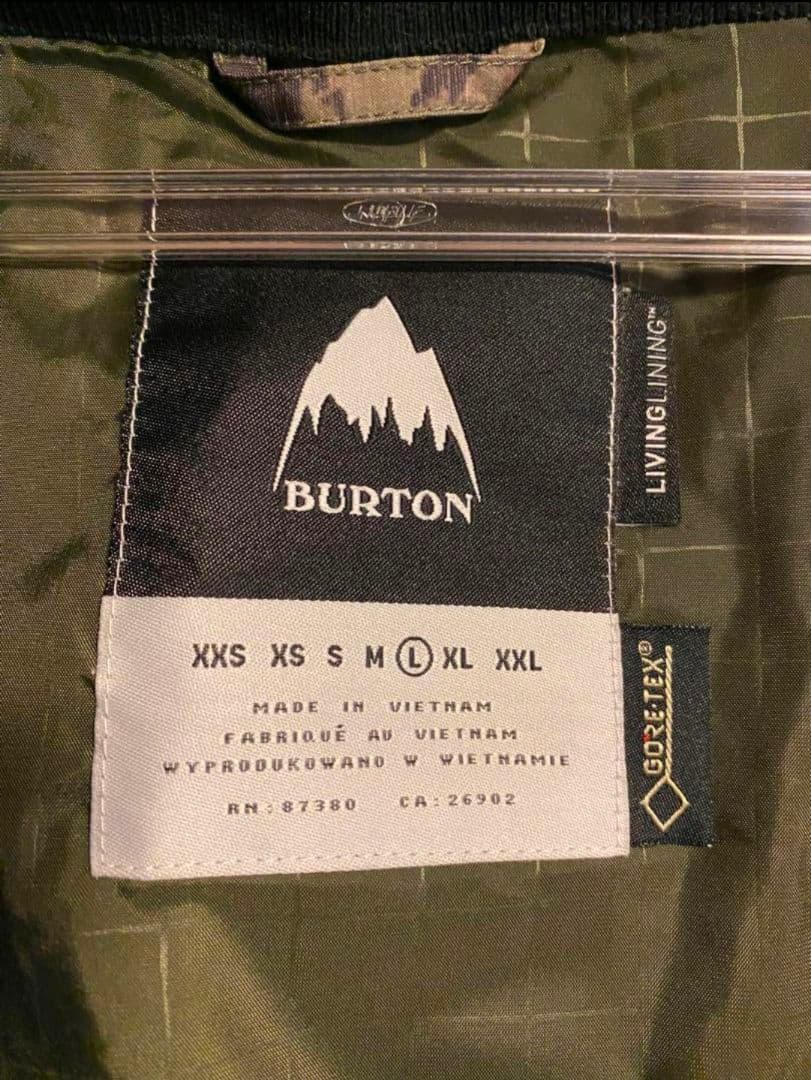 BURTON　GORETEX ジャケット　 Lサイズ