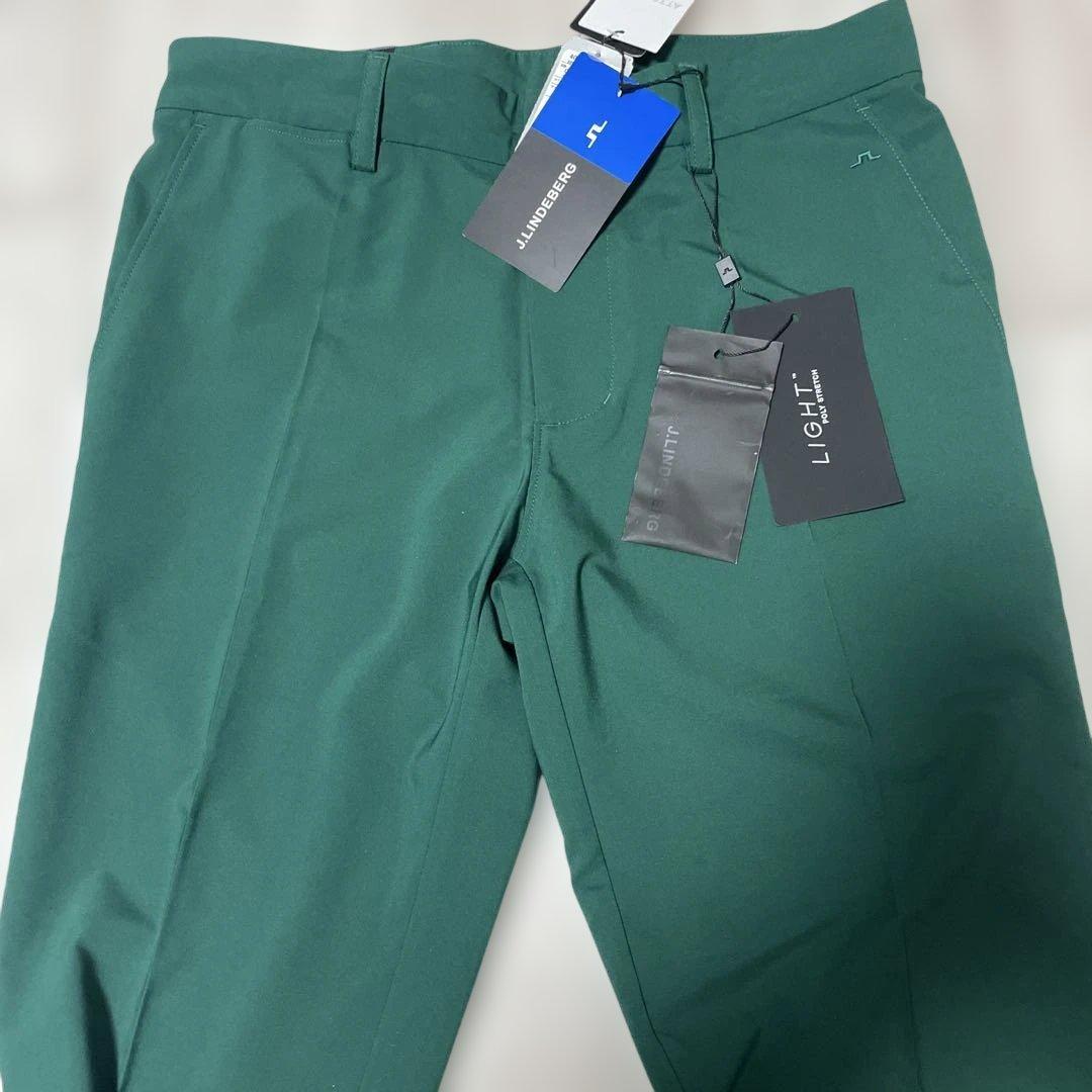 新品　ジェイリンドバーグ ストレッチ テーパードパンツ 30