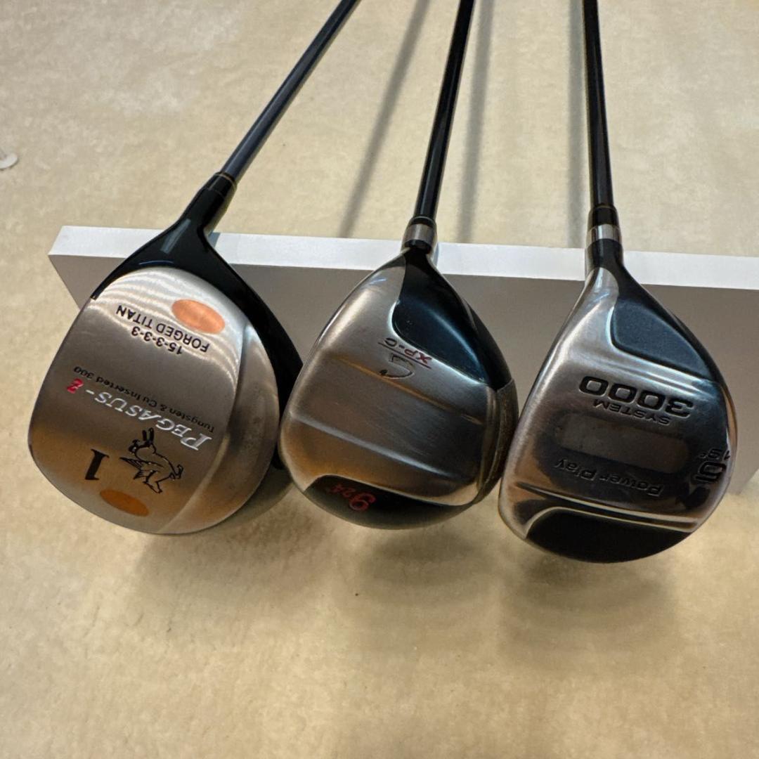 初心者用メンズゴルフクラブ13本セットle coqsportifキャディバッグ付