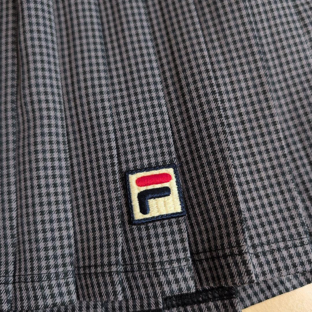 FILA　プリーツスコートチェック柄　XL