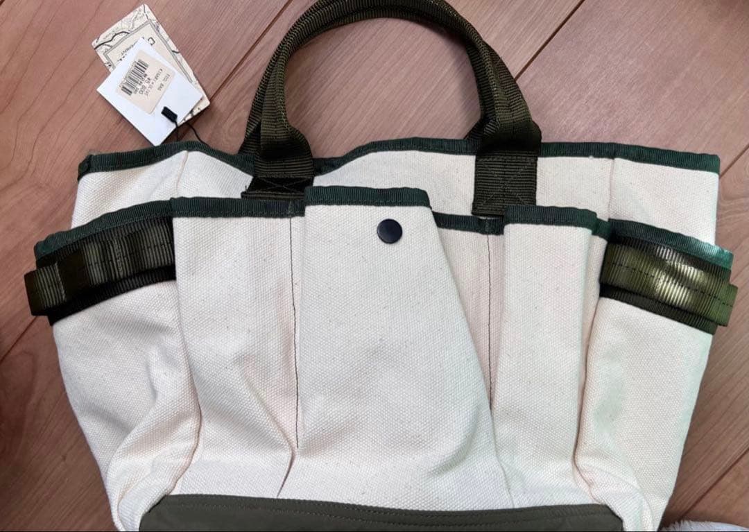 【C&C.P.H.EQUIPEMENT】TOOL BAG ◼︎キナリ× OLIVE