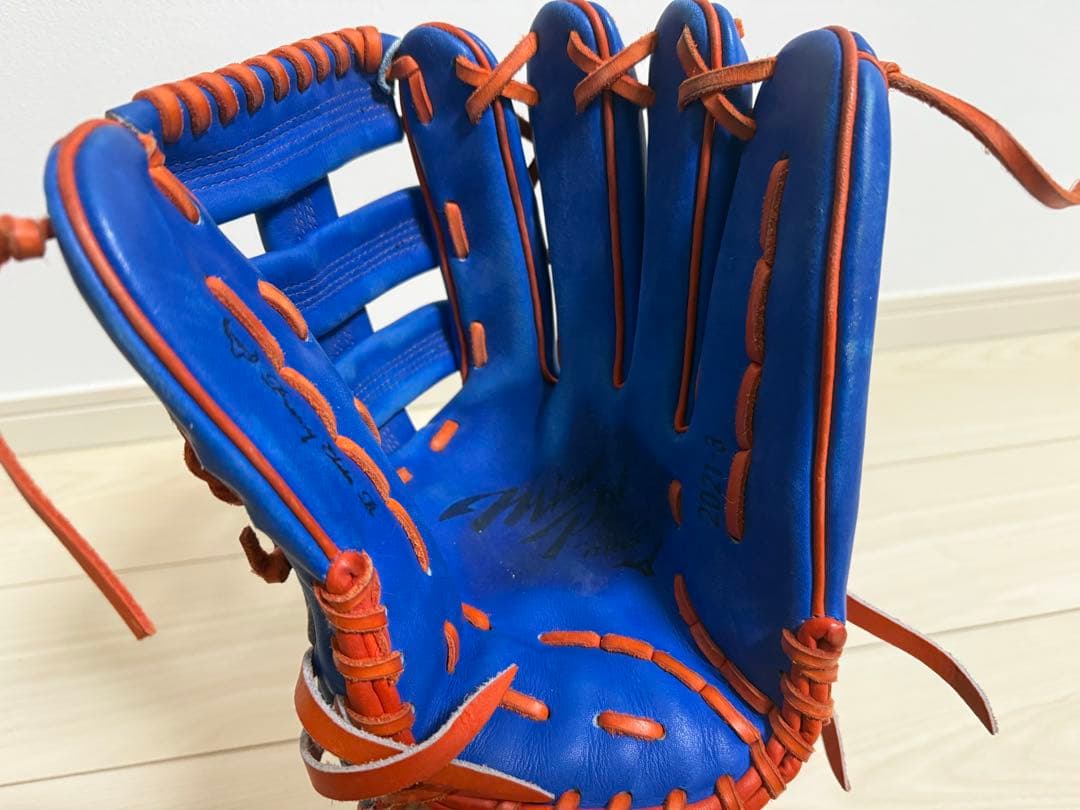 Mizuno 野球グローブ 青