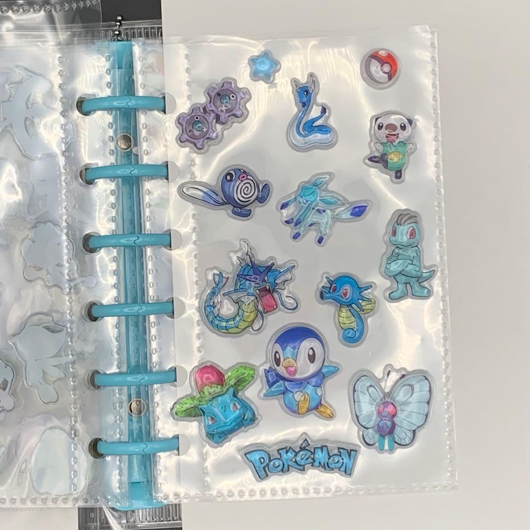 シール帳　完成品　A7 男の子　ポケモンver　②