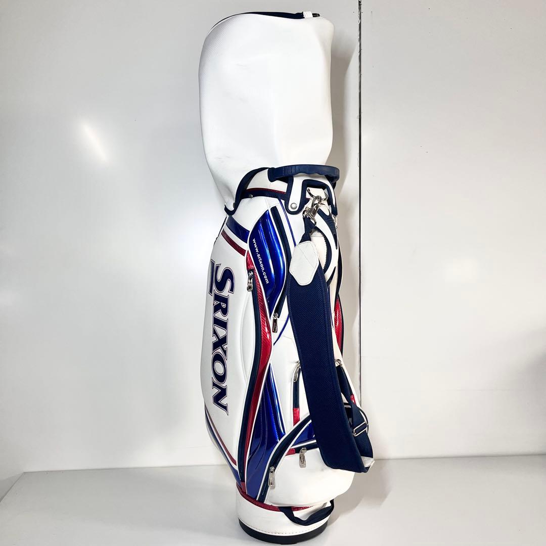 SRIXON スリクソン キャディバッグ ホワイト×ブルー×レッド