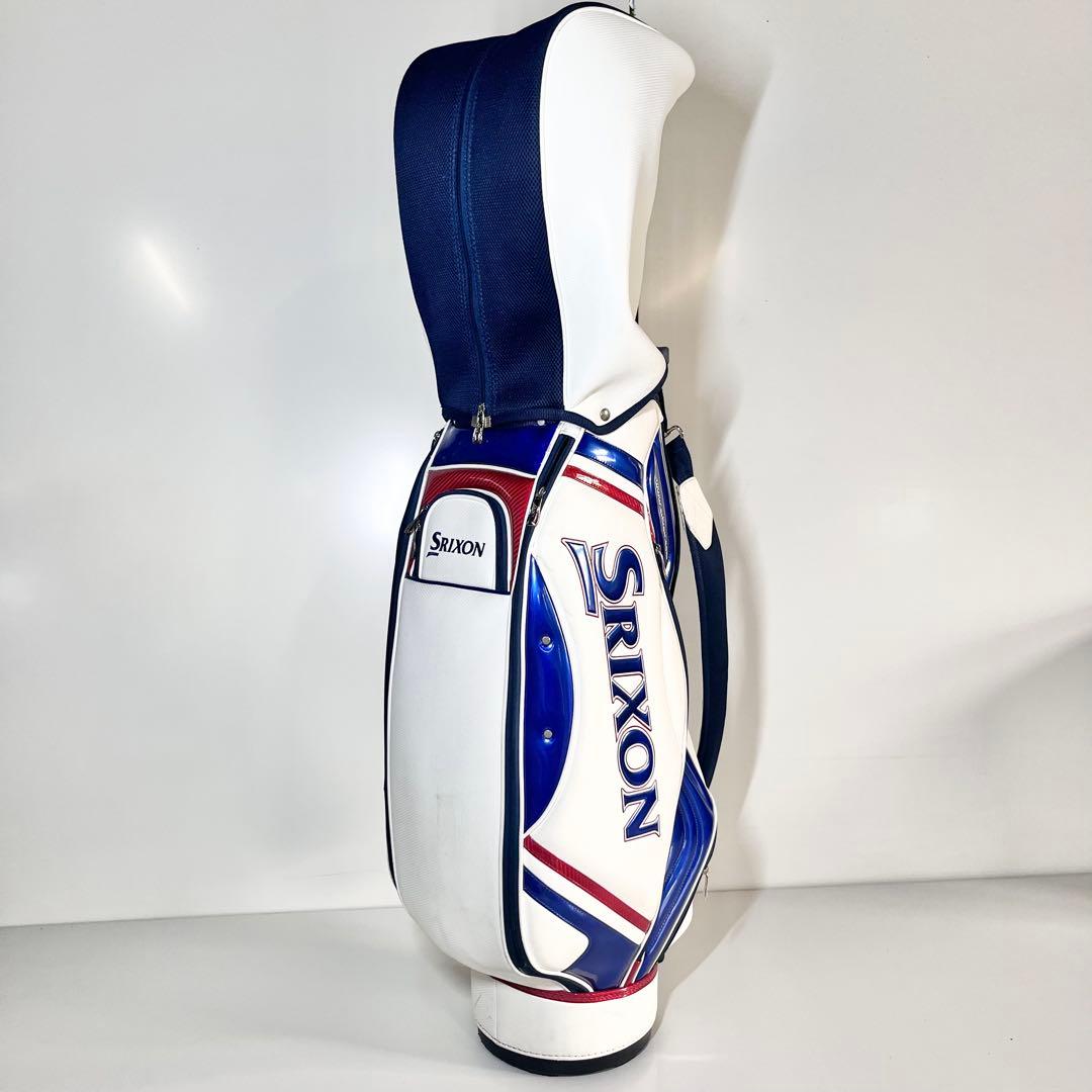SRIXON スリクソン キャディバッグ ホワイト×ブルー×レッド