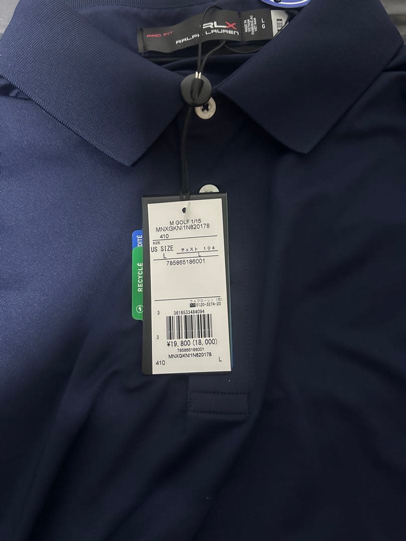 POLO Ralph Lauren RLX 半袖ポロシャツ　タグ付き•未使用品