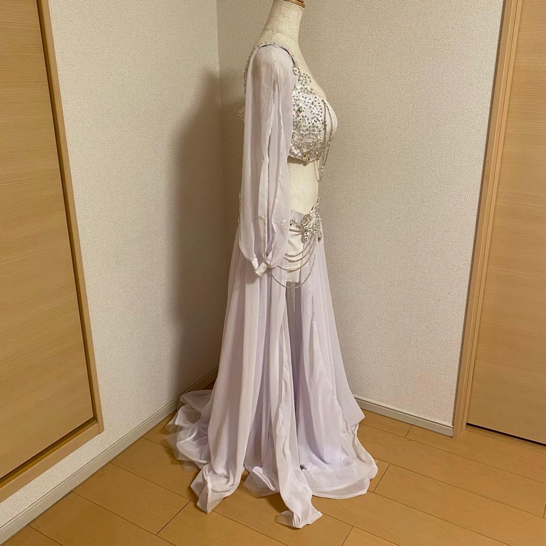最大値引き！　ベリーダンス　白　XXL