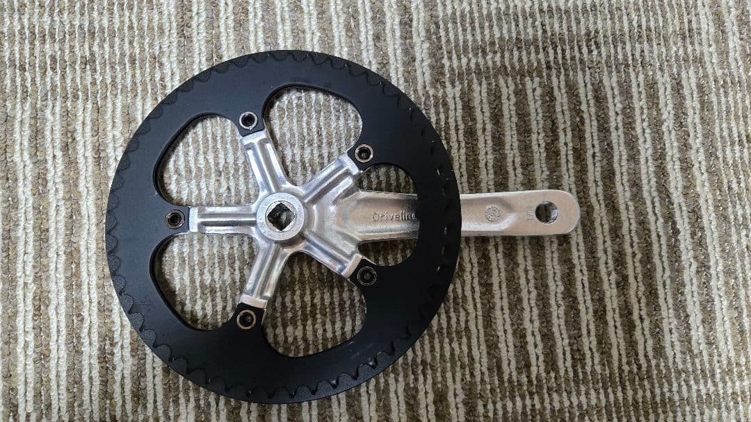 Tyrell クランクセット 53T 170mm シルバー/ブラック