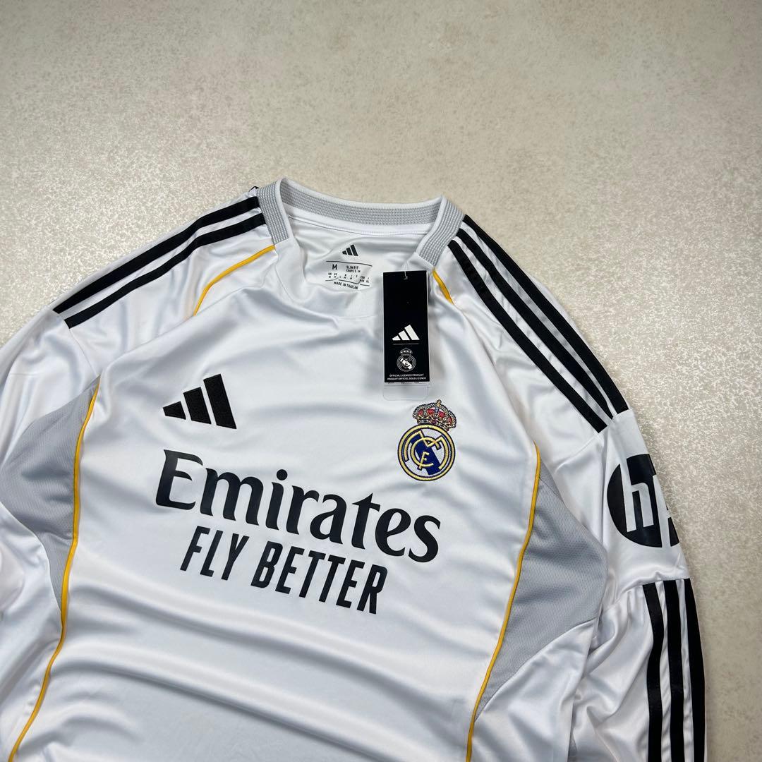 【着画あり】adidas レアル・マドリード ユニフォーム 長袖 新品未使用
