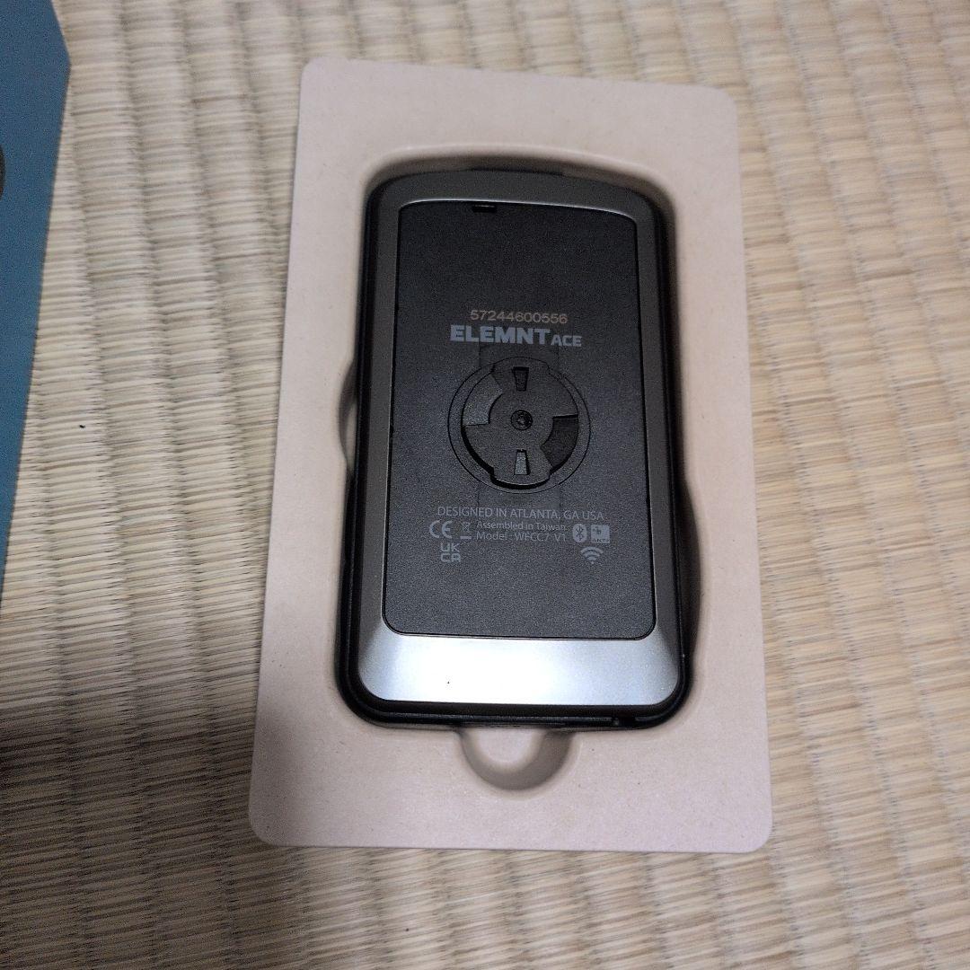 Wahoo ELEMNT ACE サイクルコンピューター ほぼ新品保護フィルム付