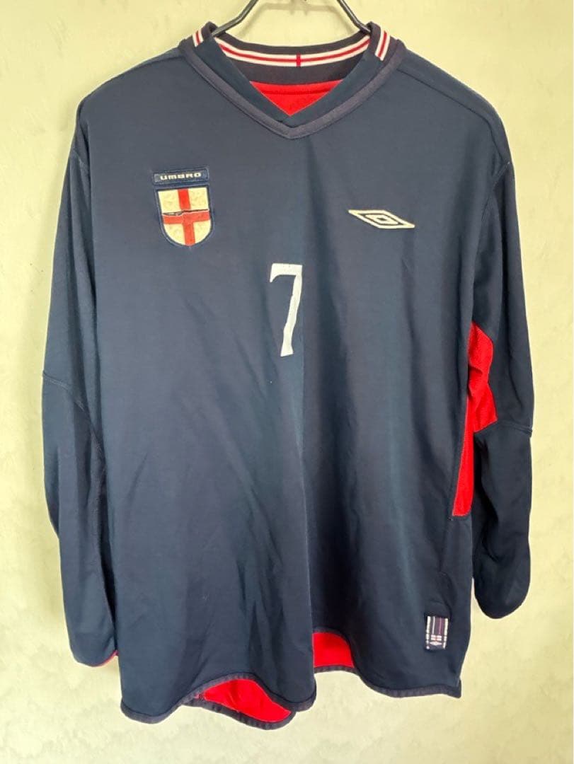 イングランド代表 ユニフォーム 長袖 UMBRO アンブロ L XLサイズ
