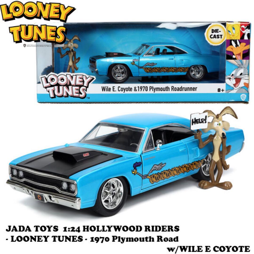 JADATOYS 1/24 ロードランナー ワイリーコヨーテ PLYMOUTH