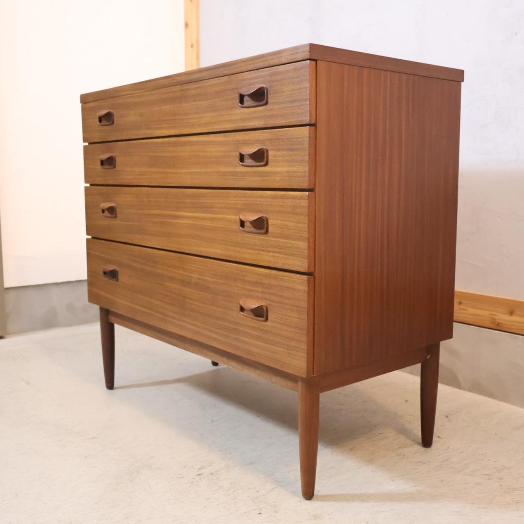 Wrighton furniture 4段チェスト 洋タンス 収納 サイドボード