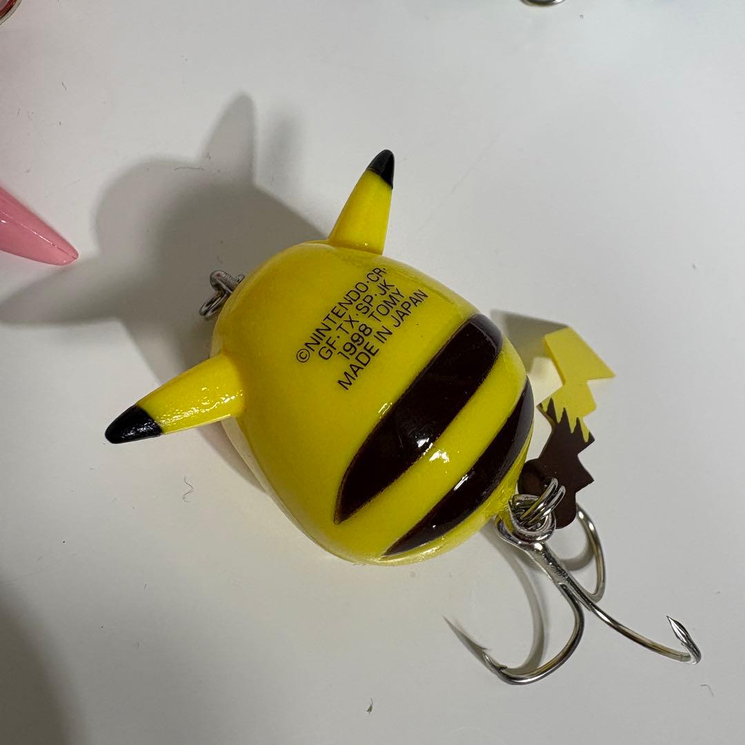 ポケモンルアー　未使用品　ピカチュウ　ヤドン　ゼニガメ　３匹セット　タカラトミー