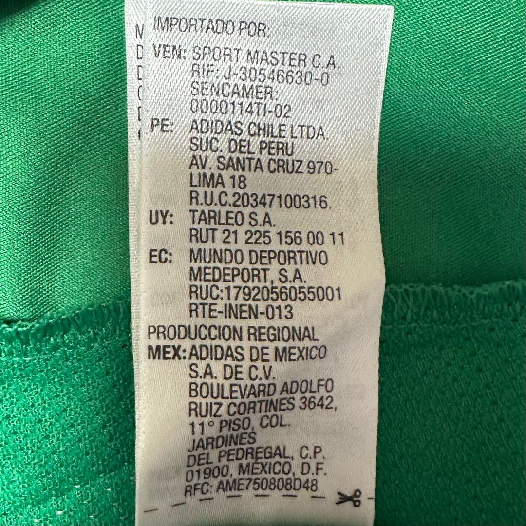 【Used】サッカーユニフォーム アディダス メキシコ代表14/15チチャリート