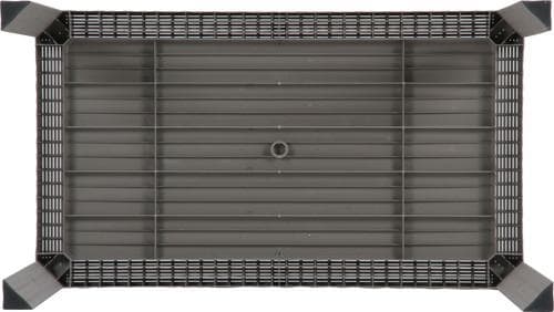 【新品・送料無料】ステラ　テーブル　８０×１４０　グレー