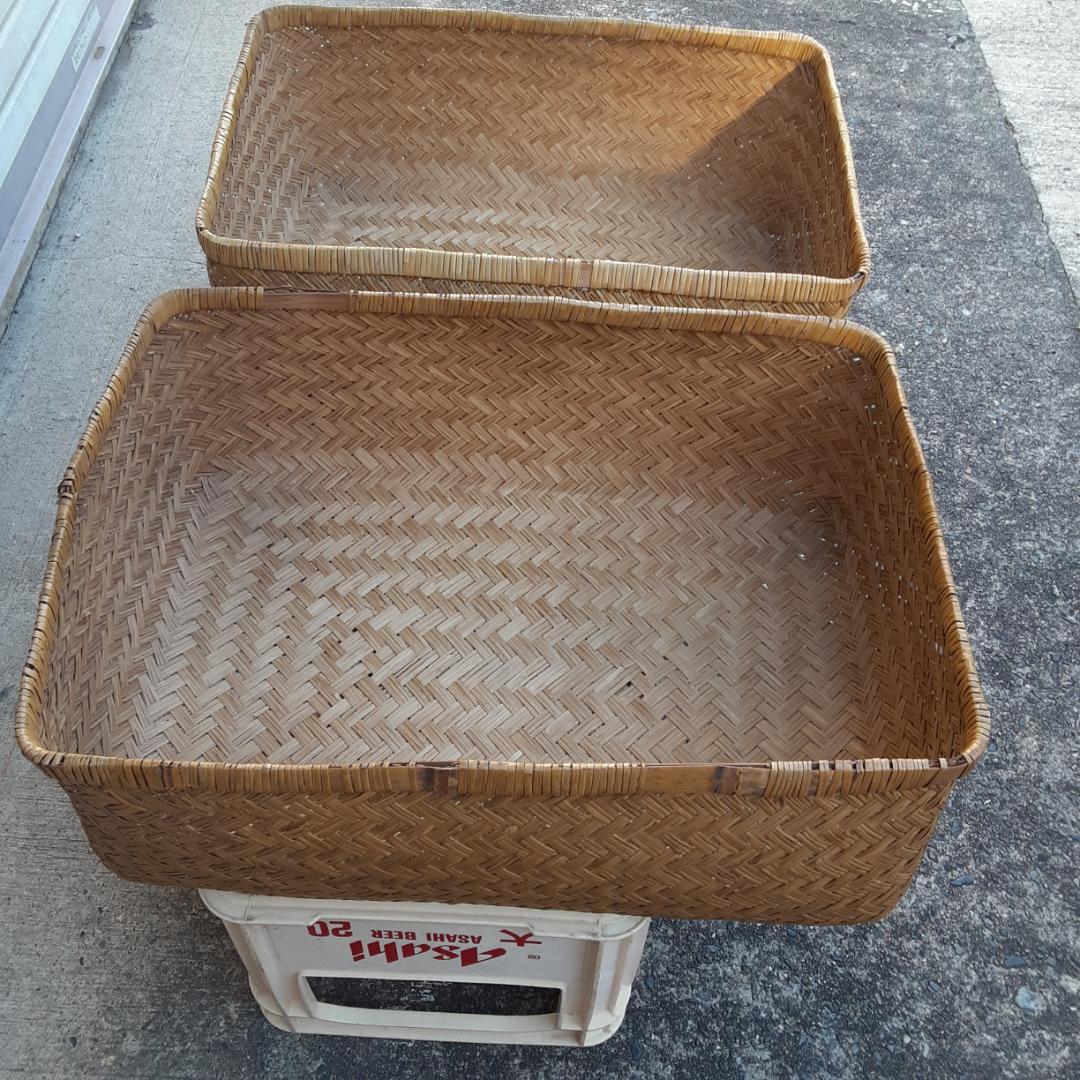 昭和レトロ柳行李