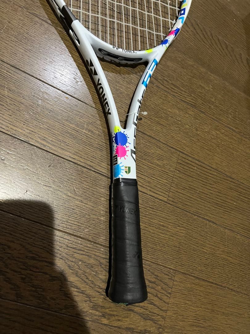 軟式テニス　ジュニア用と大人用