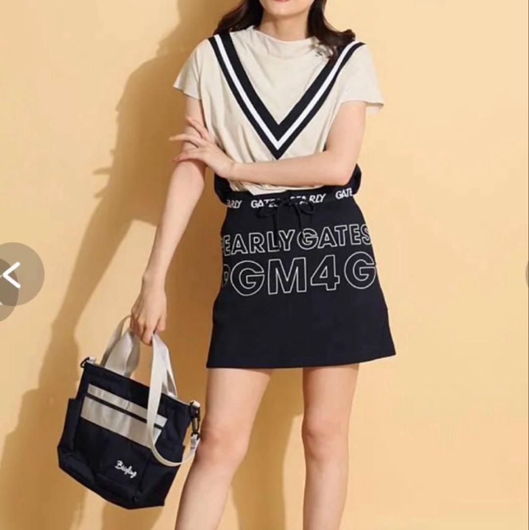 パーリーゲイツ☆新品 Peダブルラッセル スカート