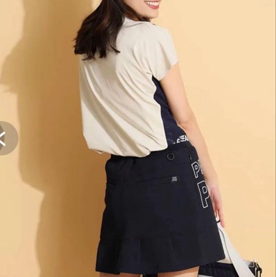 パーリーゲイツ☆新品 Peダブルラッセル スカート