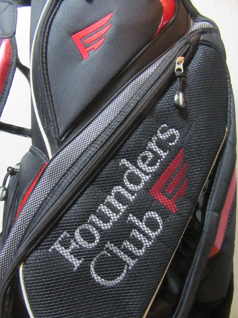 ★ファンダース★Founders Club★ゴルフ.バック★黒★フードなし★